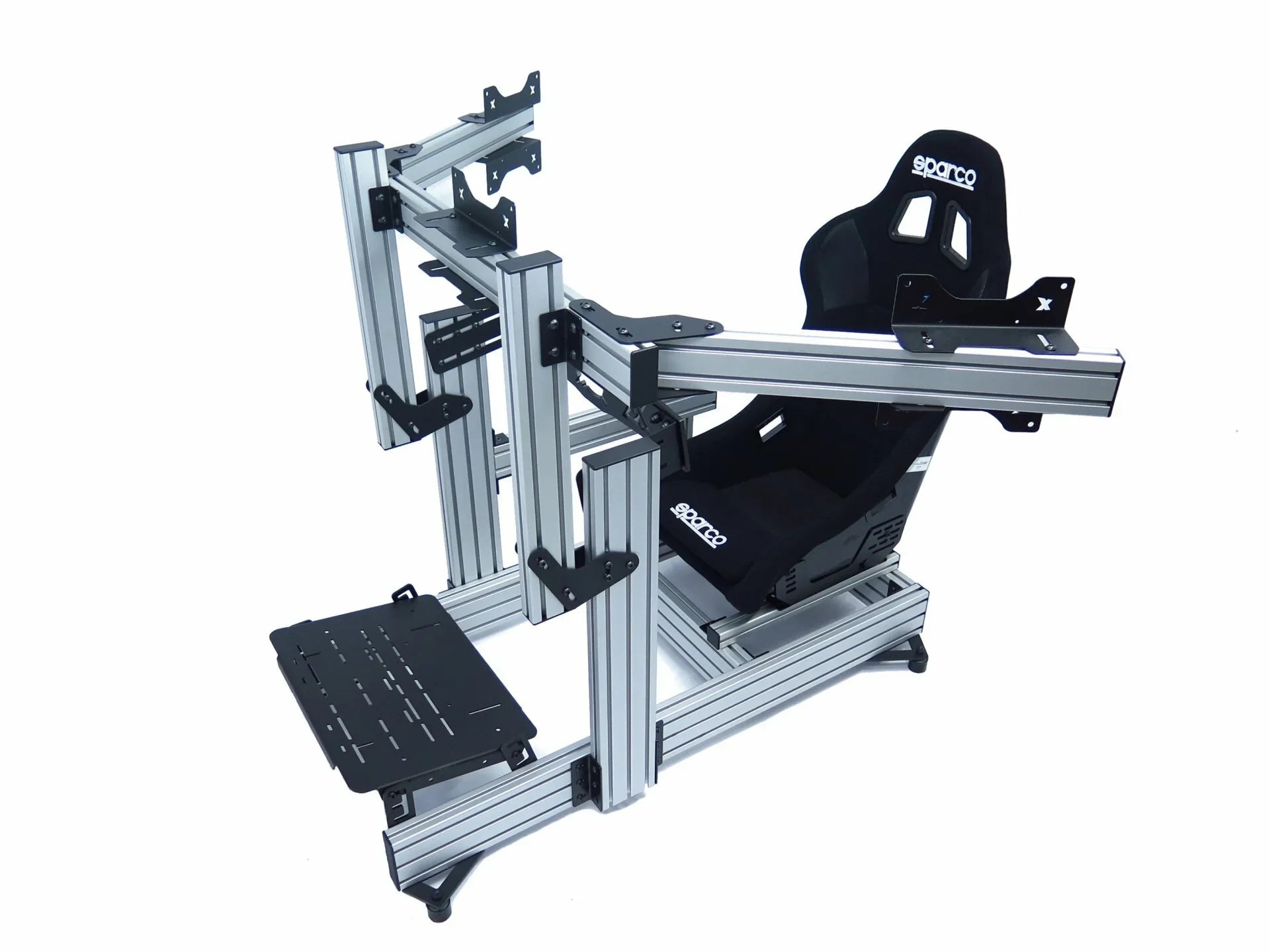 SimXPro® Integrated triple screen setup heavy VESA 100-200 Black - SimXPro