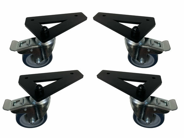 SimXPro 4x Feet Brackets - 75 mm Wheels - SimXPro