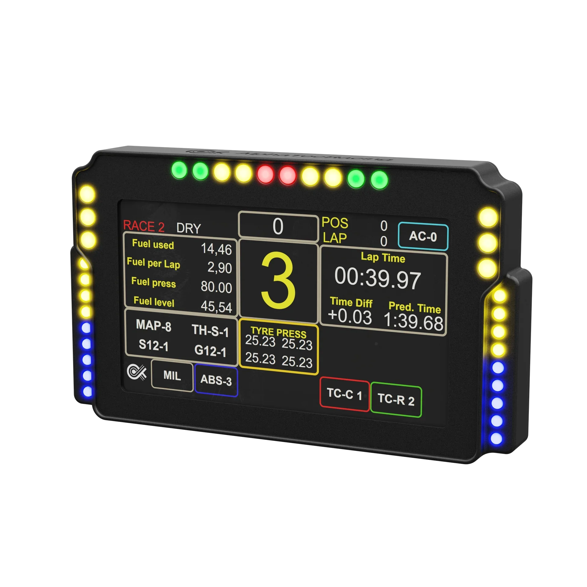 AlphaTecRacing Touchscreen Dashboard GT3 V2 – SimXPro