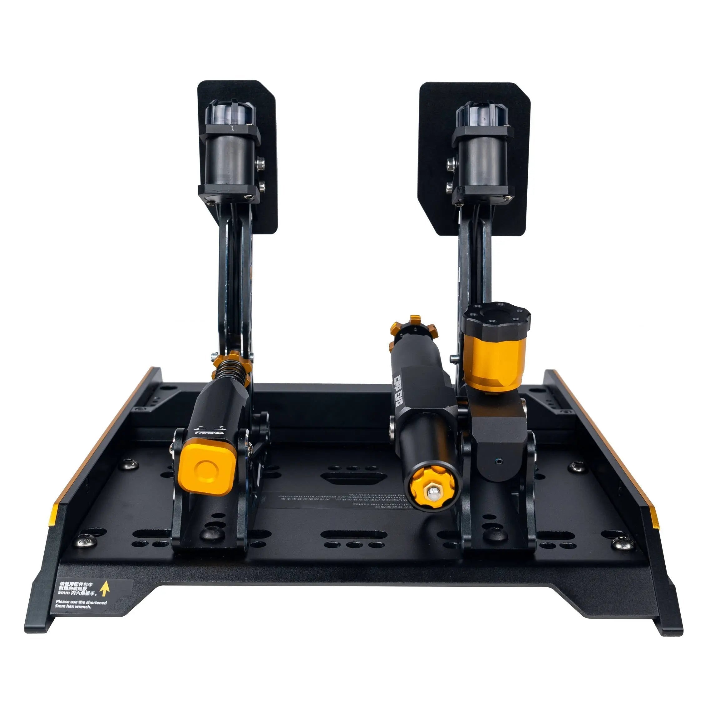 Hydrauliczny zestaw pedałów CONSPIT CPP EVO 2 V2 (2 pedały) – czarny