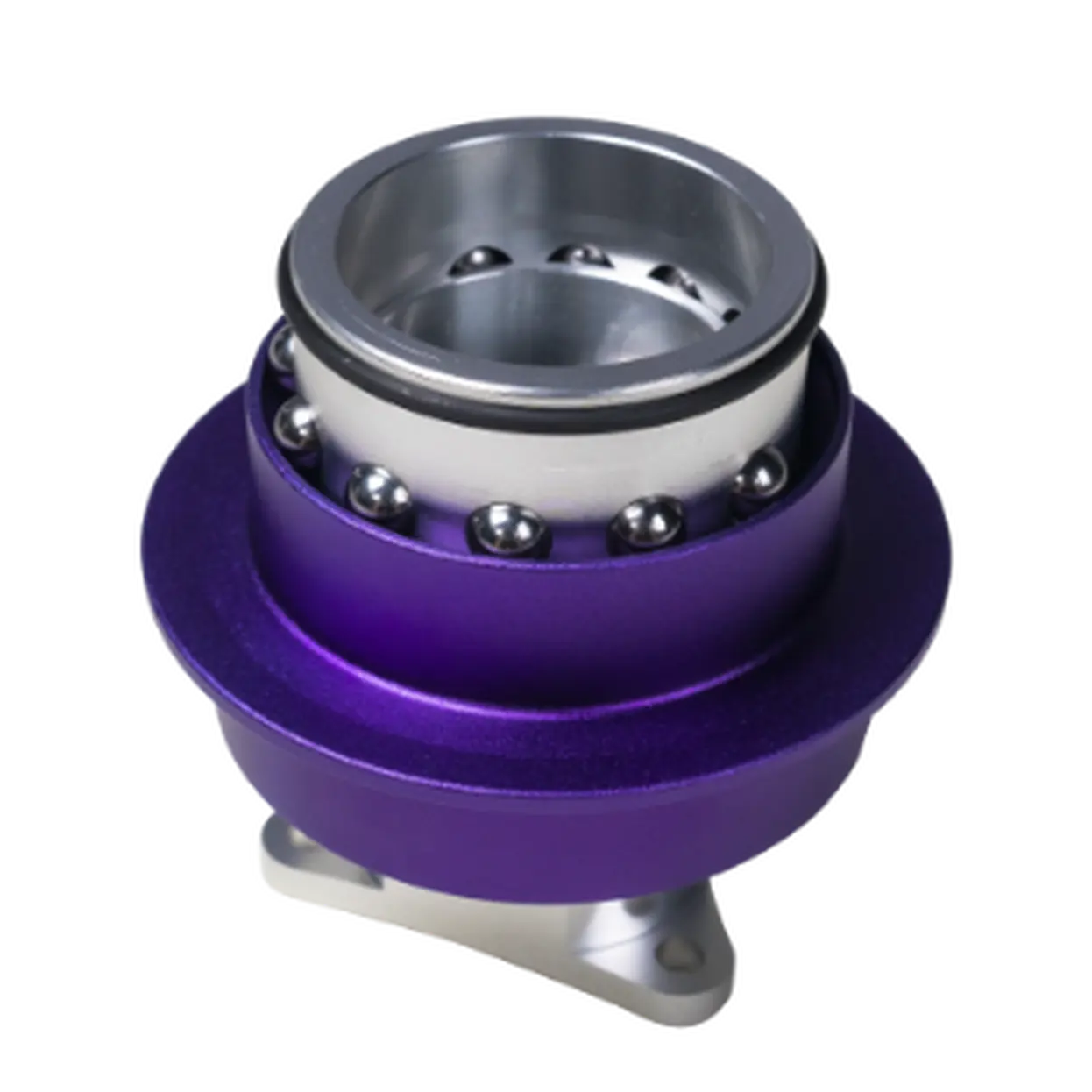 Conspit CDR Quick Release Adapter – 50 mm PCD (Purple / Silver)
