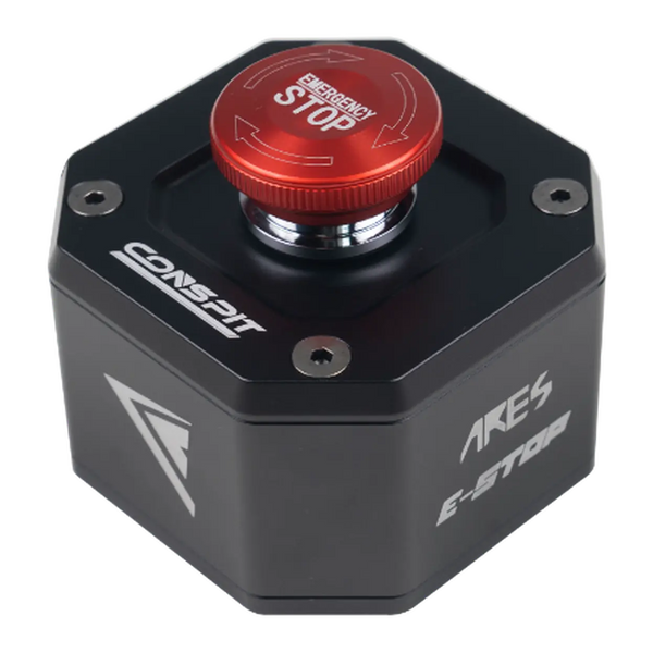 Conspit CES Emergency Stop – External Kill Switch (Black/Red)