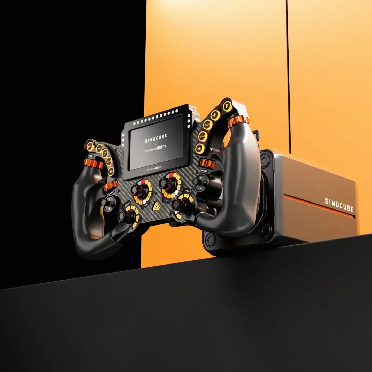 Bavarian Sim Tec x Simucube Delta PRO SC – Draadloos formule-simracingstuur