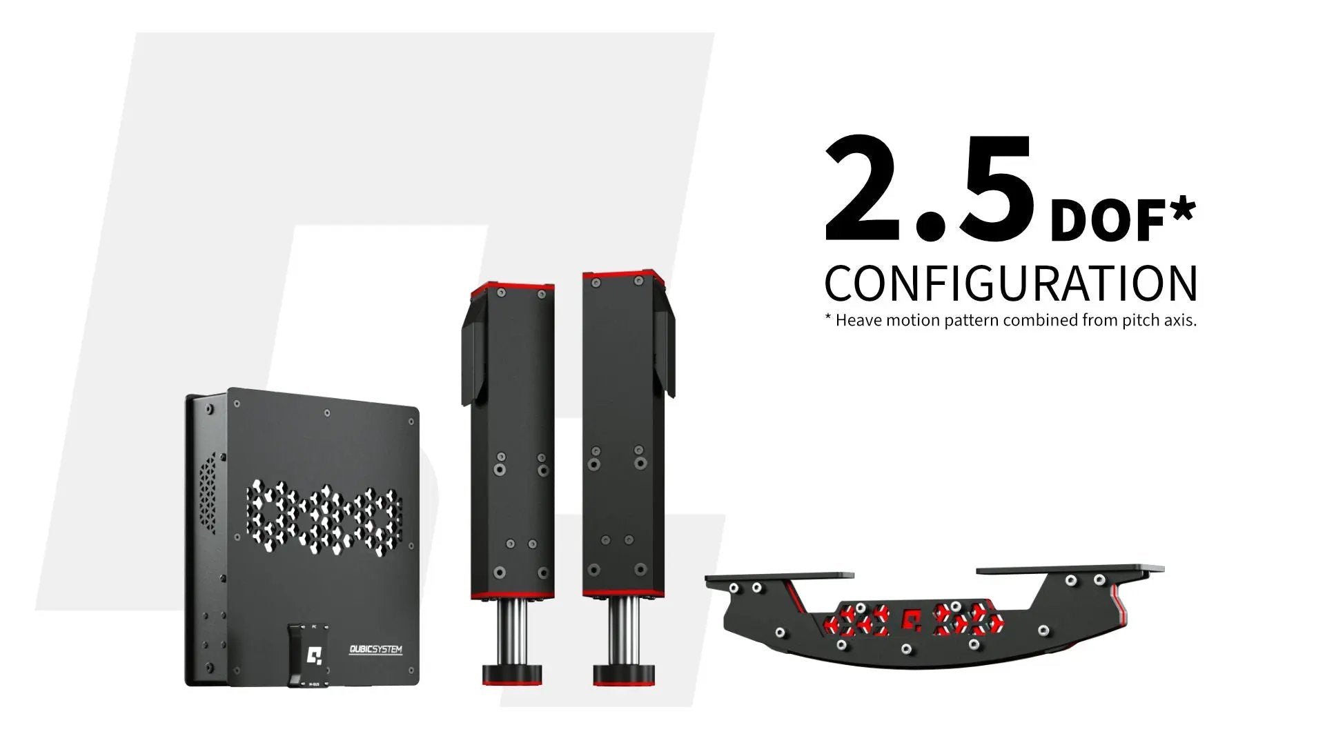 Qubic System - QS-210-PL 3-DOF 4 Axis Motion system