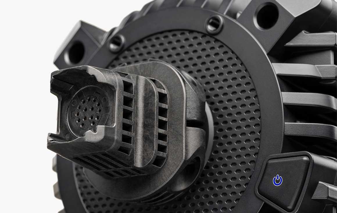 Fanatec Gran Turismo DD Pro wheel base detail