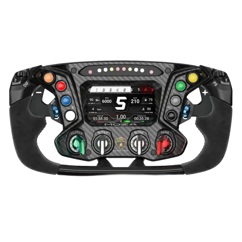 MOZA Racing Automobili Lamborghini Squadra Corse Essenza SCV12 Steering Wheel