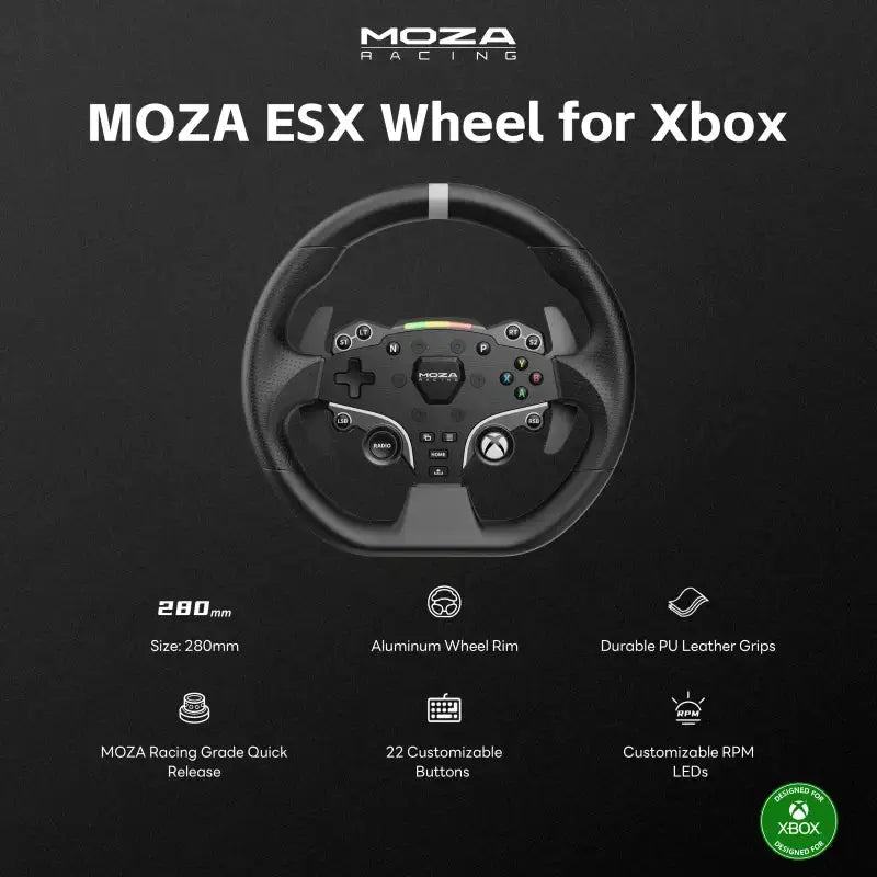 Moza Racing ESX Steering Wheel For XBOX
