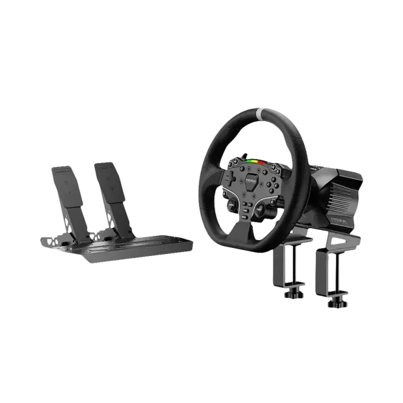 r3 racing wheel and pedals for xbox & pc Moza Racing R3 Racing Wheel and Pedals for (PC Only)