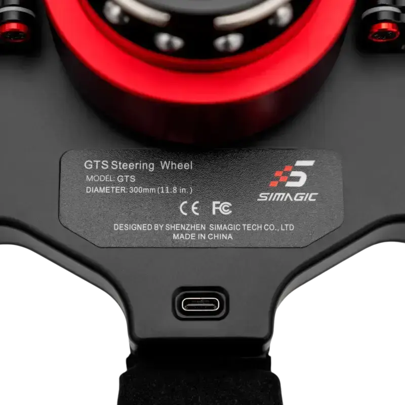 Volante Simagic GTS em Alcantara