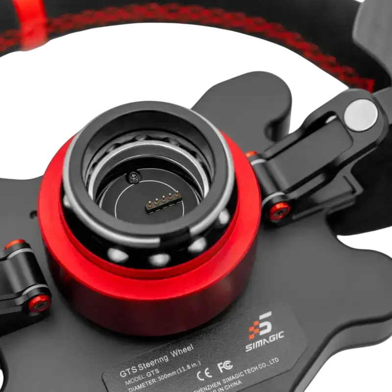 Volante Simagic GTS em Alcantara