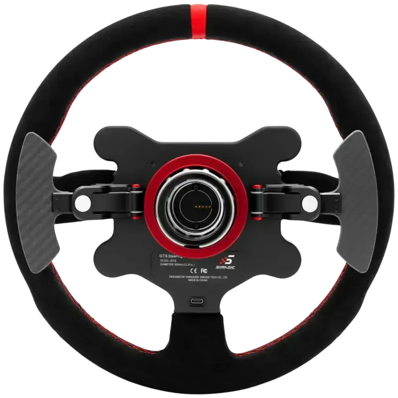 Volante Simagic GTS em Alcantara