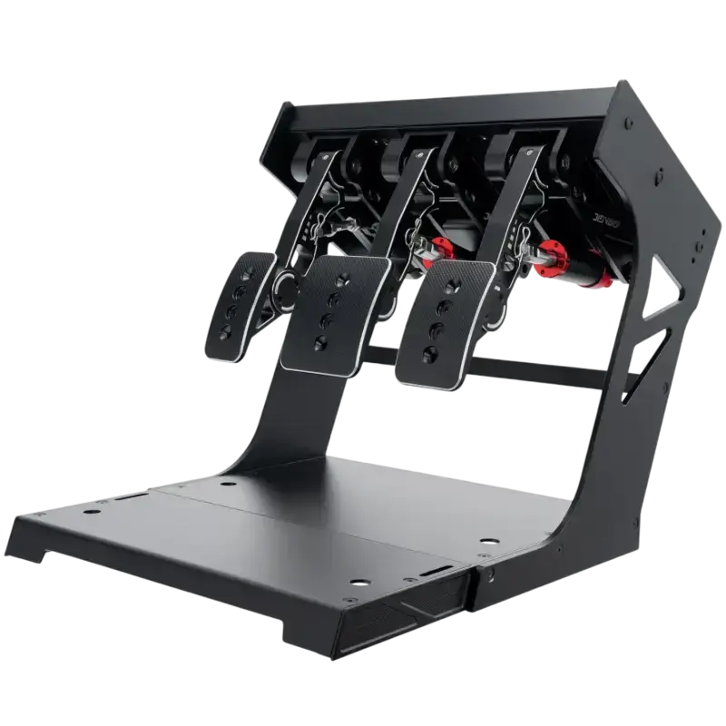 Simagic P1000i Pedal Set - inverted, 3 pedals, black