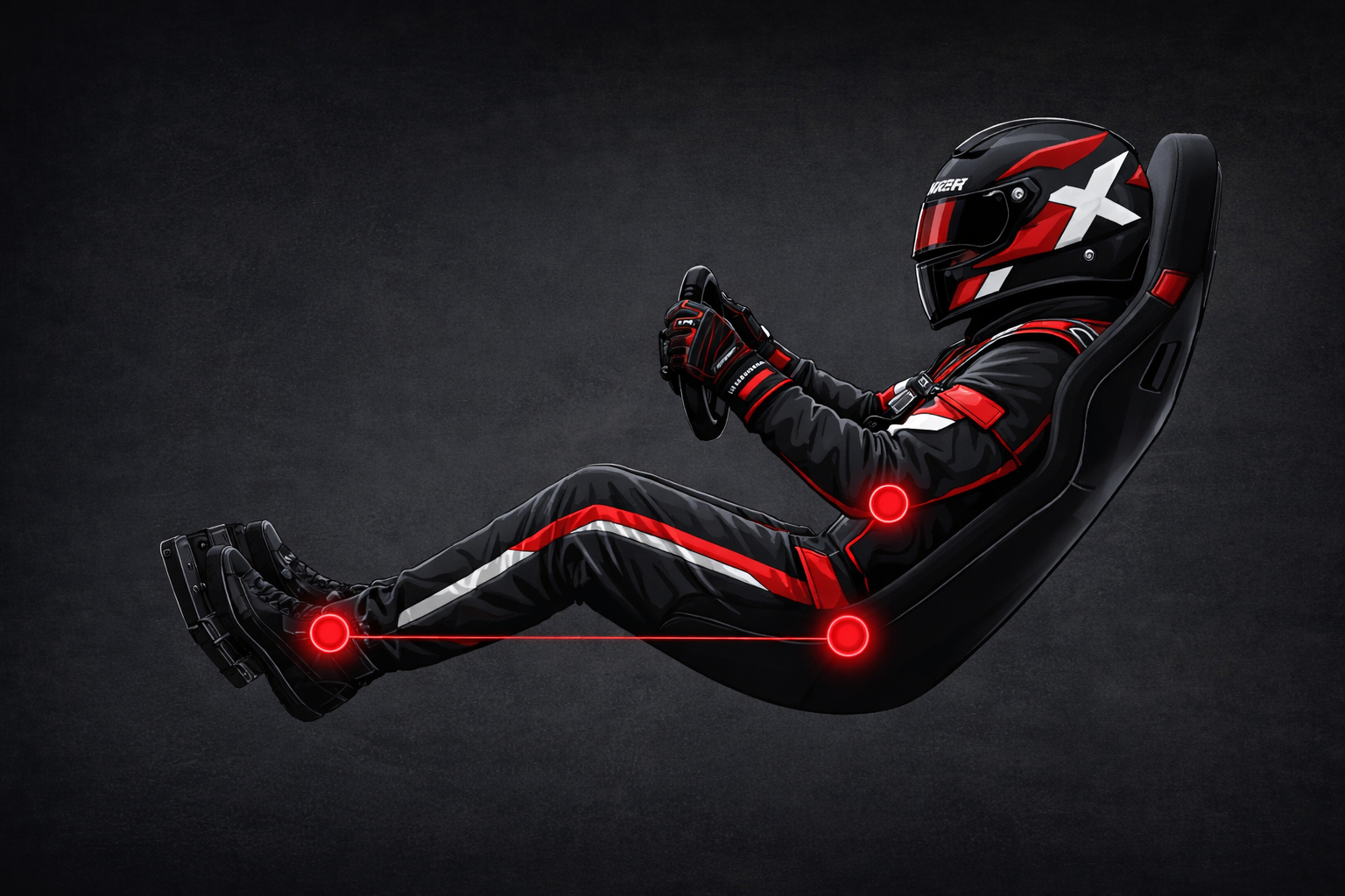 GT Seating position in Sim Racing: The ‘90% solution’ for comfort and control