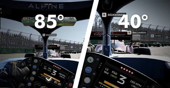 Sim racing monitor distance and FOV: The setup change that makes everything feel real - SimXPro