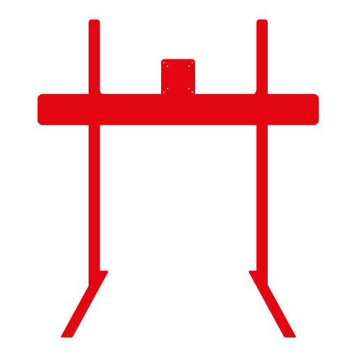 SimXPro single monitor stand: Set the right height, distance and FOV - SimXPro