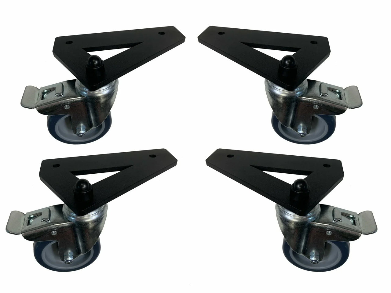 SimXPro 4x Feet Brackets - 75 mm Wheels - SimXPro