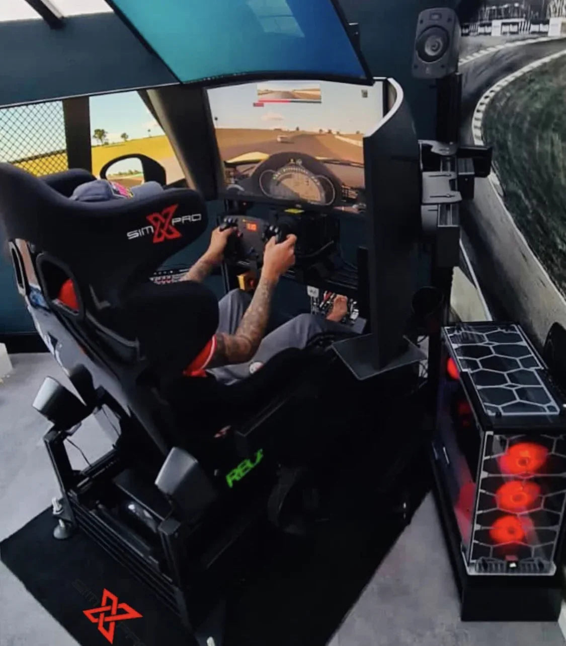 SimXPro XT160 GT Sim Racing Cockpit - SimXPro