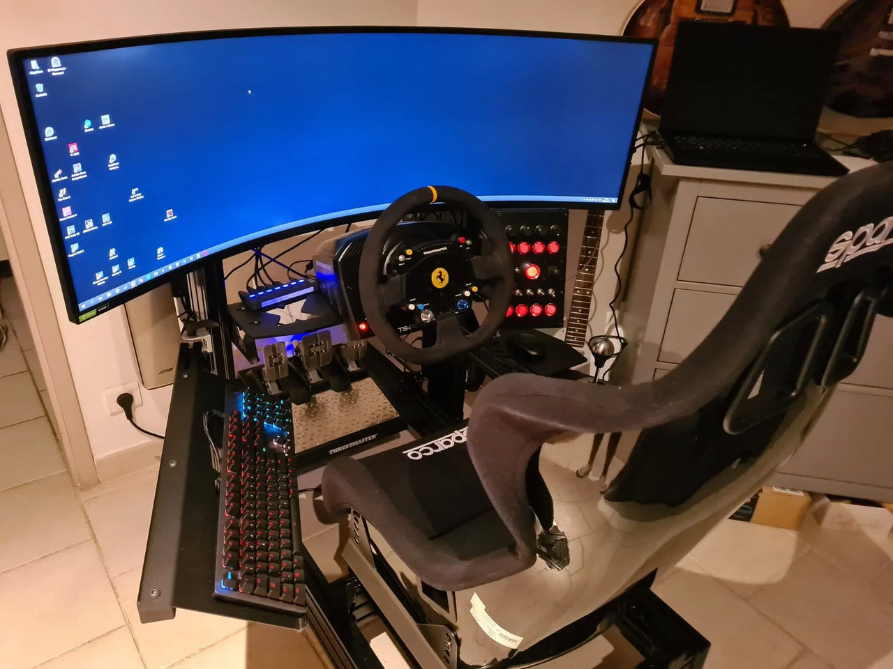 SimXPro XT120 GT Sim Racing Cockpit - SimXPro