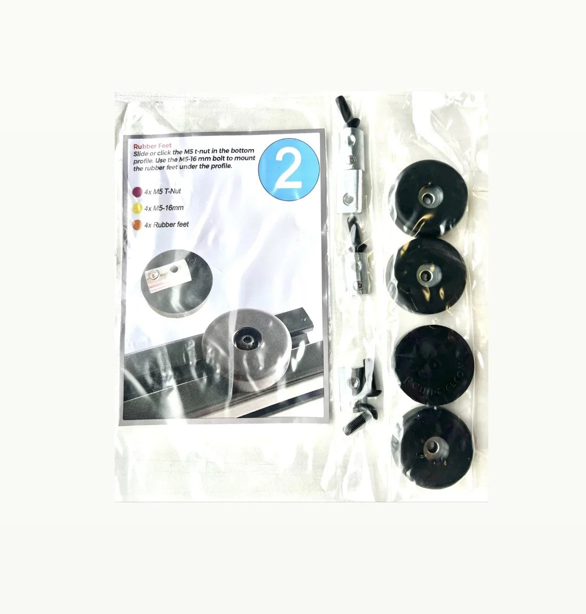 SimXPro 4x Standard Rubber Feet - SimXPro