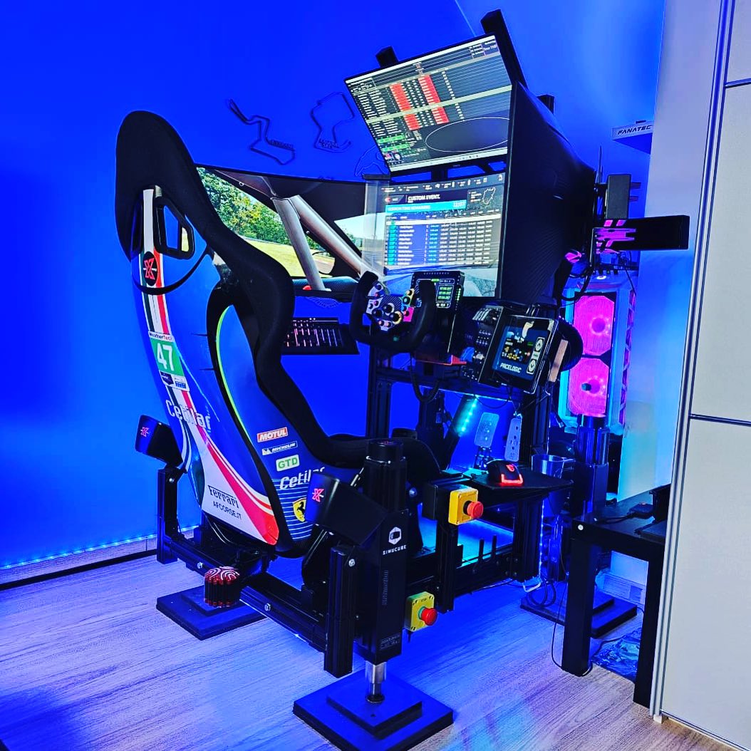 SimXPro XFR - Black Powder coating – SimXPro l Sim Racing Shop