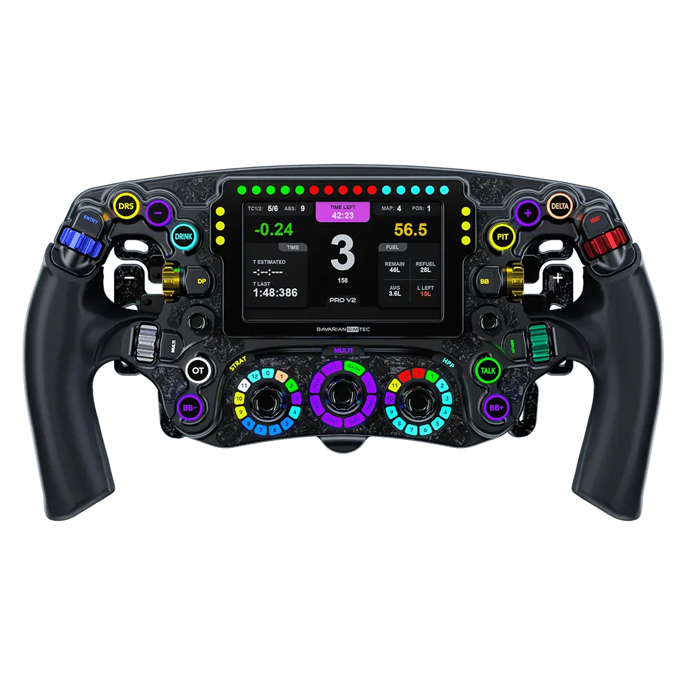 Volante de Fórmula Bavarian Sim Tec OmegaPRO V2