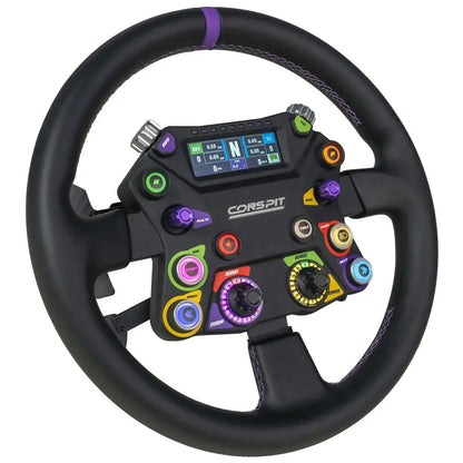 Conspit 310 Apex Wheel – ARGB, 2.99" Display, Dual Paddles (310 mm)