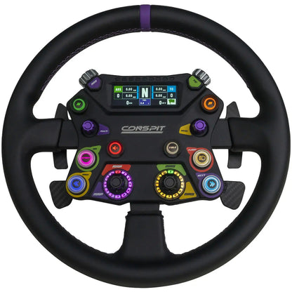 Conspit 310 Apex Wheel – ARGB, 2.99" Display, Dual Paddles (310 mm)