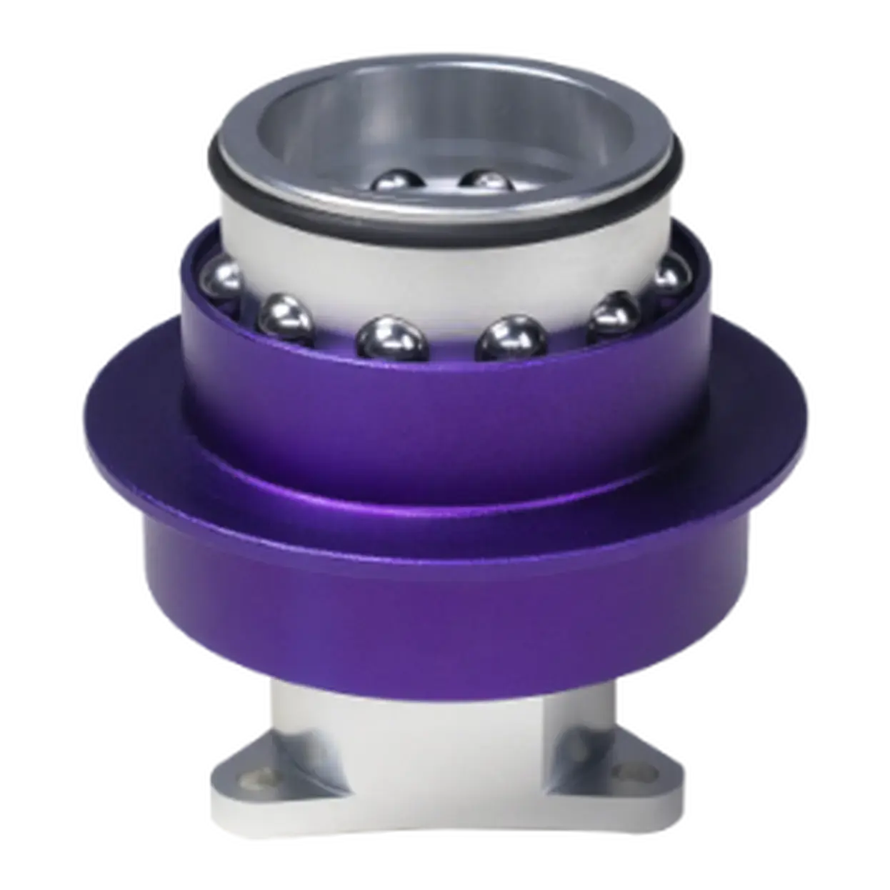 Conspit CDR Quick Release Adapter – 50 mm PCD (Purple / Silver)