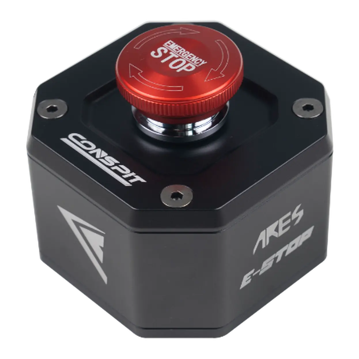 Conspit CES Emergency Stop – External Kill Switch (Black/Red)