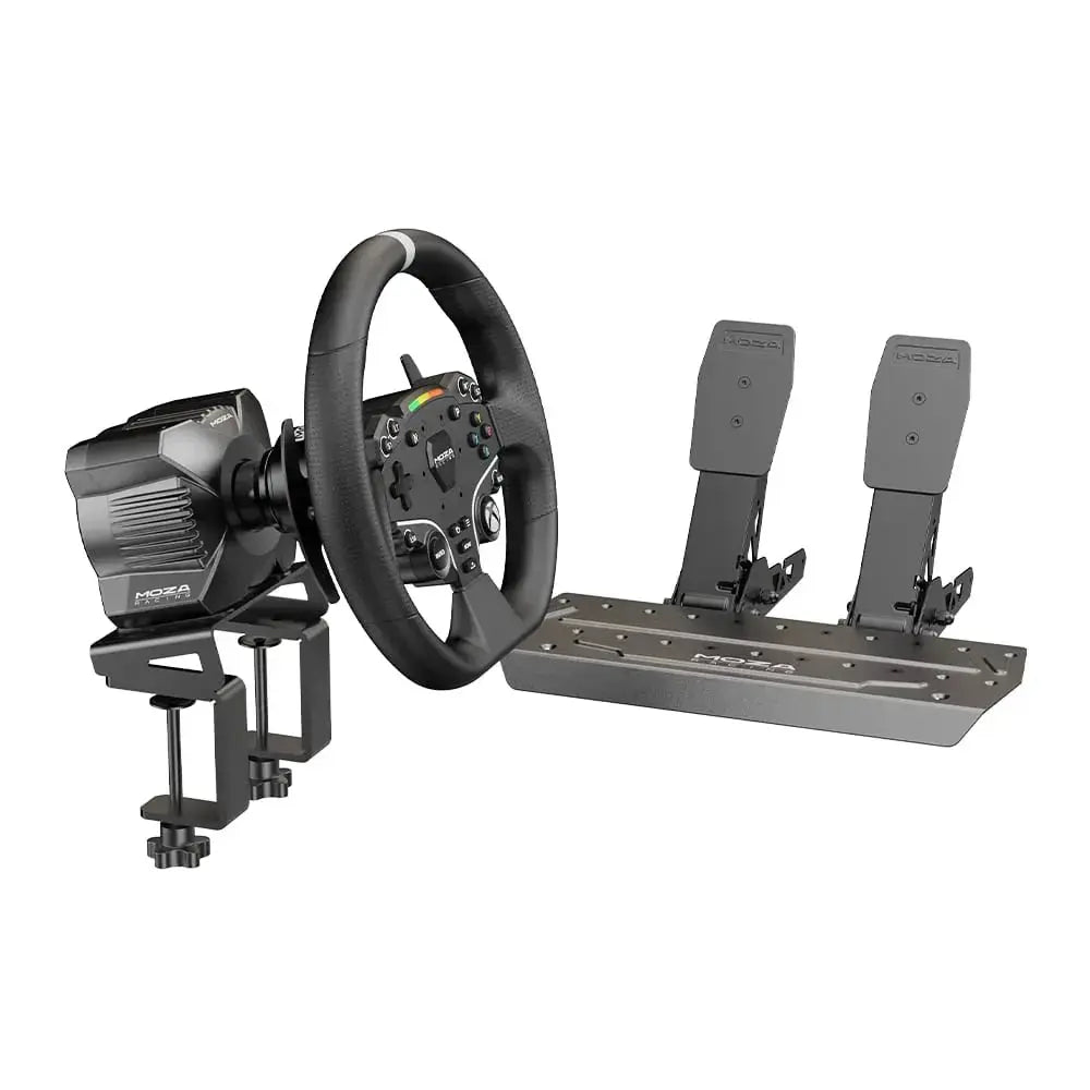 MOZA R3 Rennlenkrad und Pedale für Xbox & PC