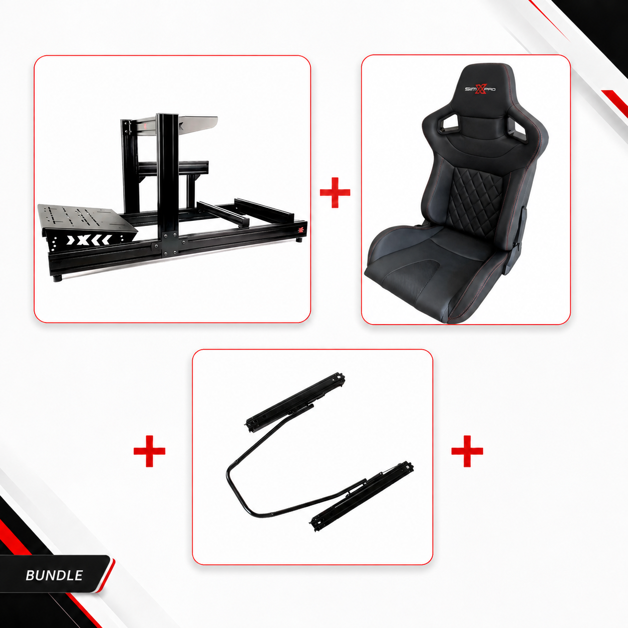 SimXPro R80 + XL GT SEAT + SLIDER