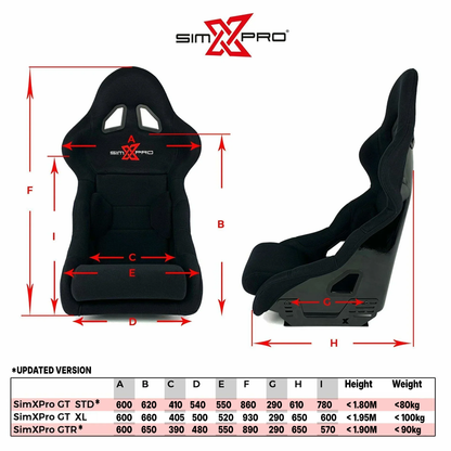 SimXPro XL GT Sim-Rennsitz