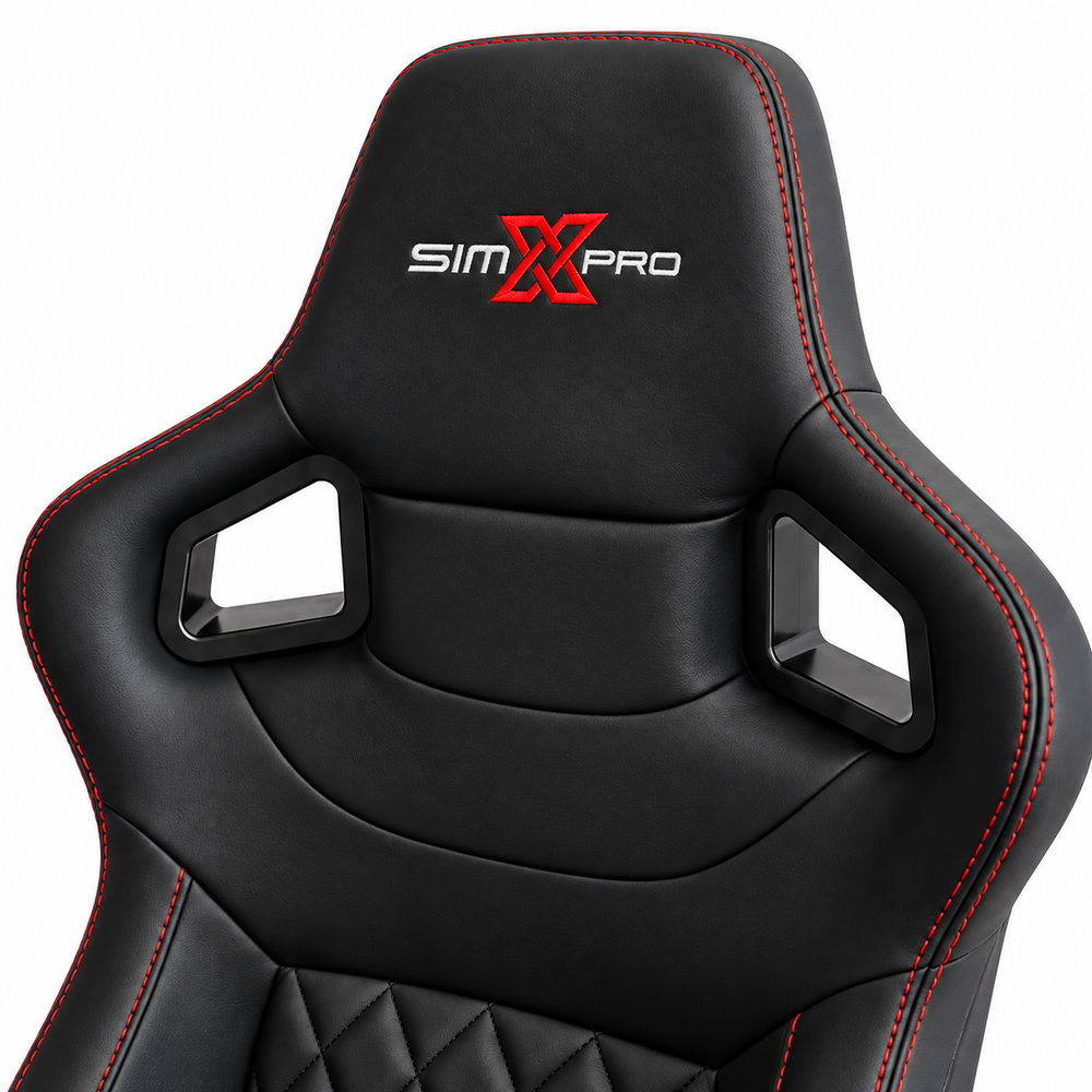 Siège de Simracing inclinable SimXPro XL GT + Glissière de siège