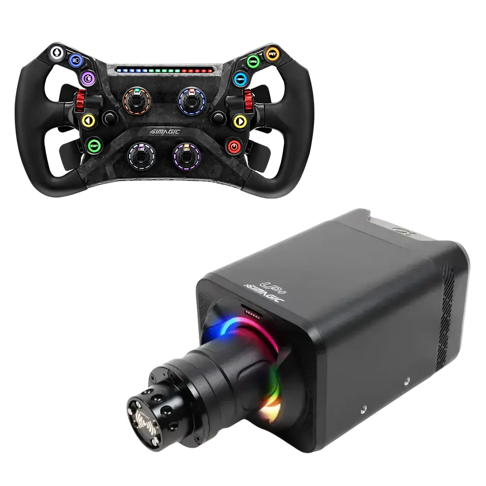 Simagic Alpha EVO Sport 9Nm + GT Neo V2 Steering Wheel Bundle
