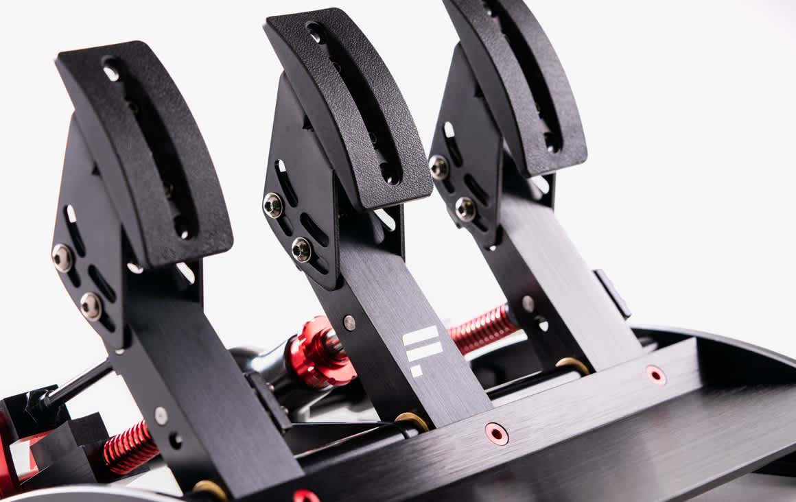 Fanatec ClubSport Pedals V3 adjustment detail