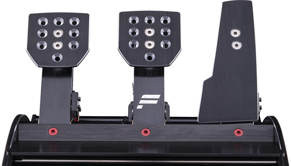 Fanatec ClubSport Pedals V3 front view