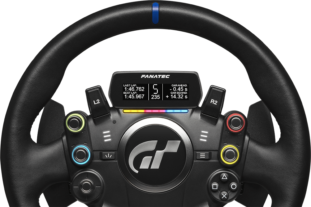 Fanatec Gran Turismo DD Extreme 18 Nm front view