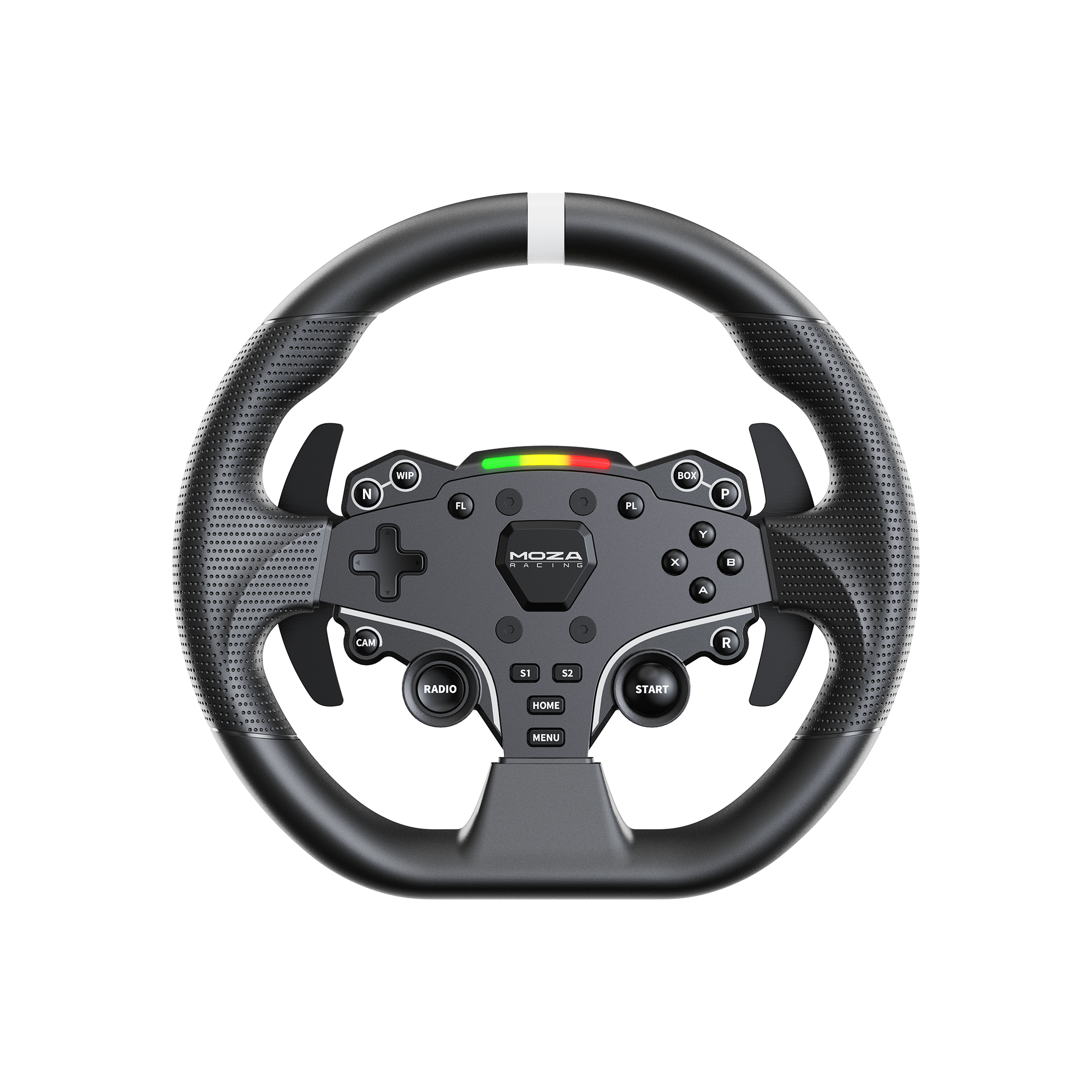 MOZA ES Lite steering wheel included with the R5 Pro Bundle