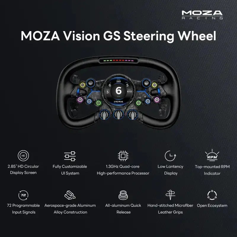 Volante MOZA Racing Vision GS