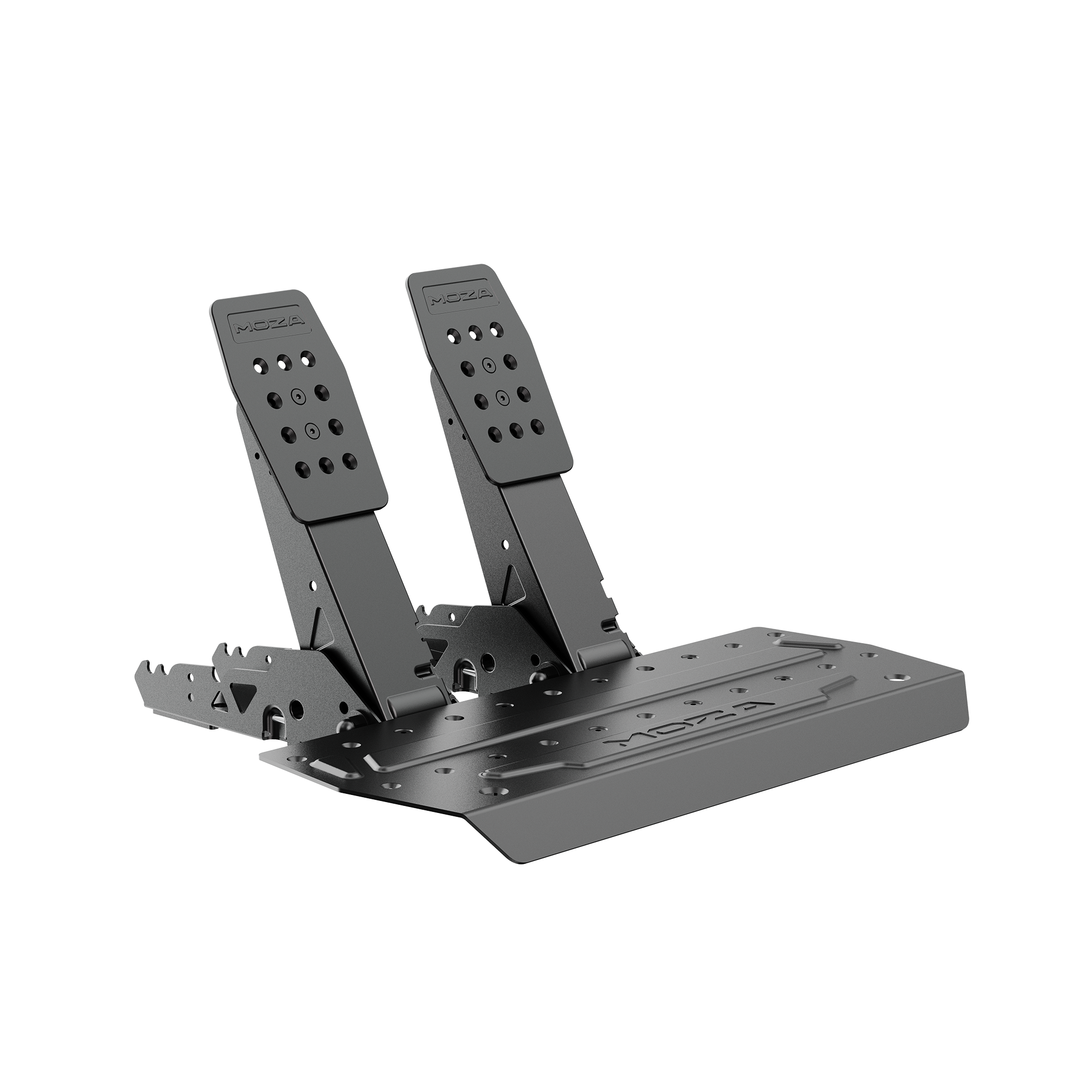 MOZA SRP Lite2 throttle and brake pedals included with the R5 Pro Bundle