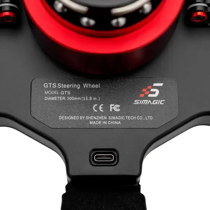 Volante Simagic GTS em Alcantara