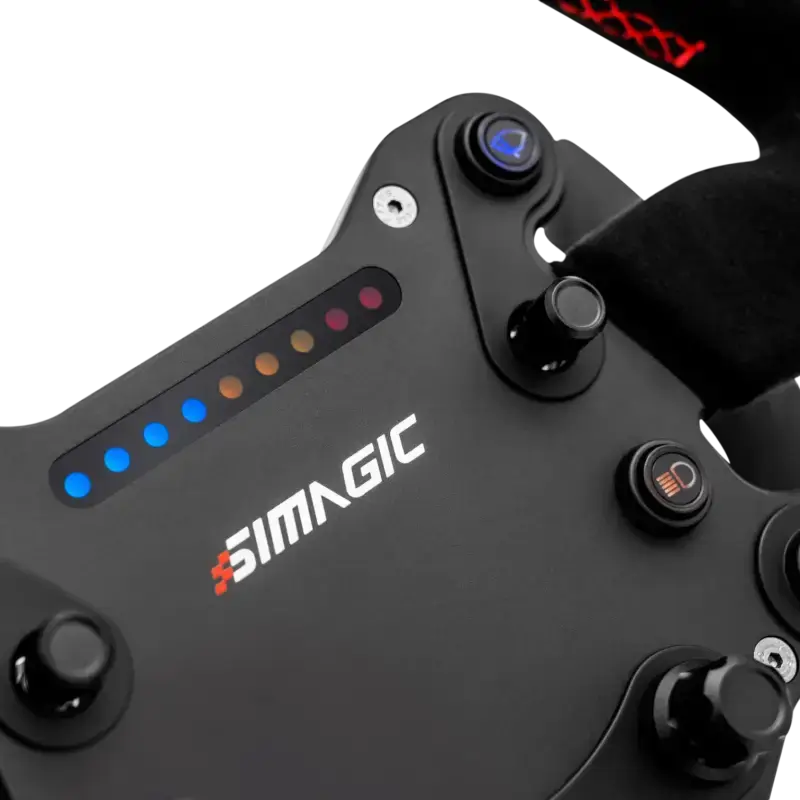 Volante Simagic GTS em Alcantara