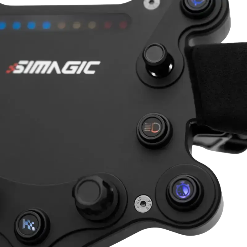 Volante Simagic GTS em Alcantara