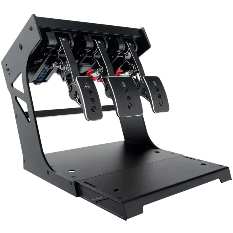 Simagic P1000i Pedal Set - inverted, 3 pedals, black