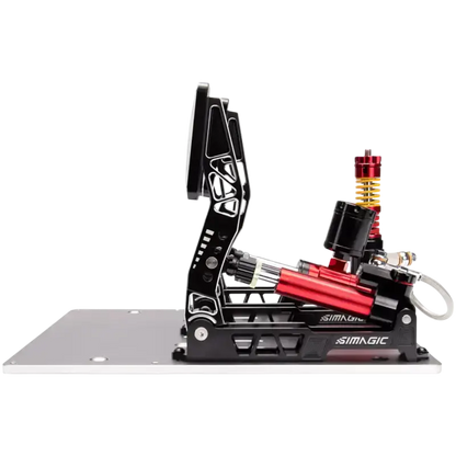 Conjunto de 3 pedais Simagic P2000, Load cell de 200 kg